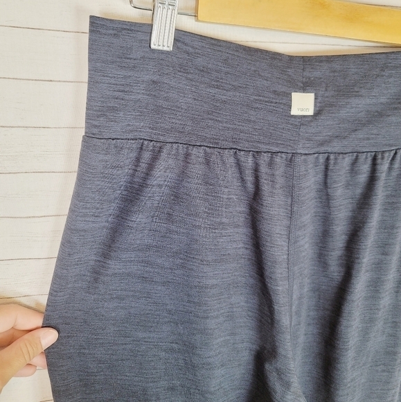 VUORI HEATHERED BLUE JOGGERS, SZ XS - Picture 8 of 13